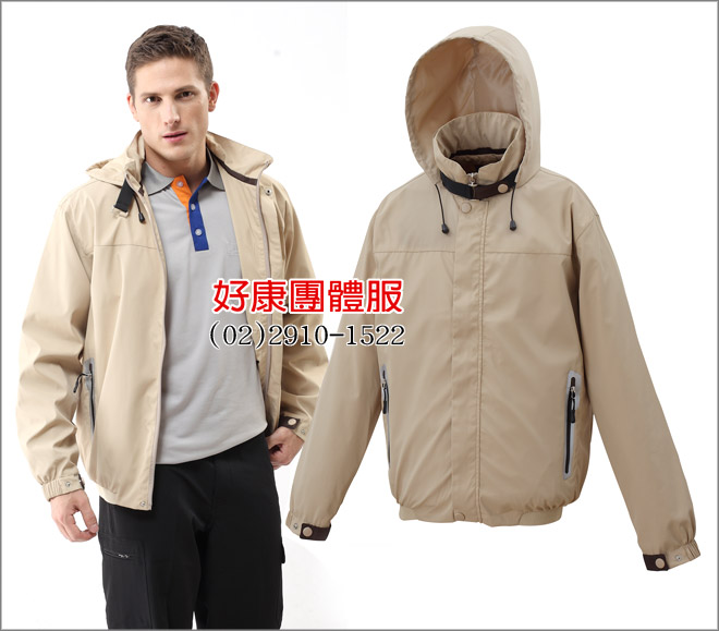 薄連帽外套