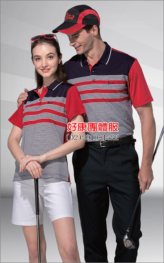 條紋POLO衫