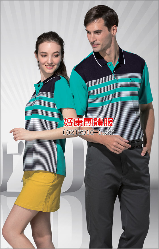 條紋POLO衫