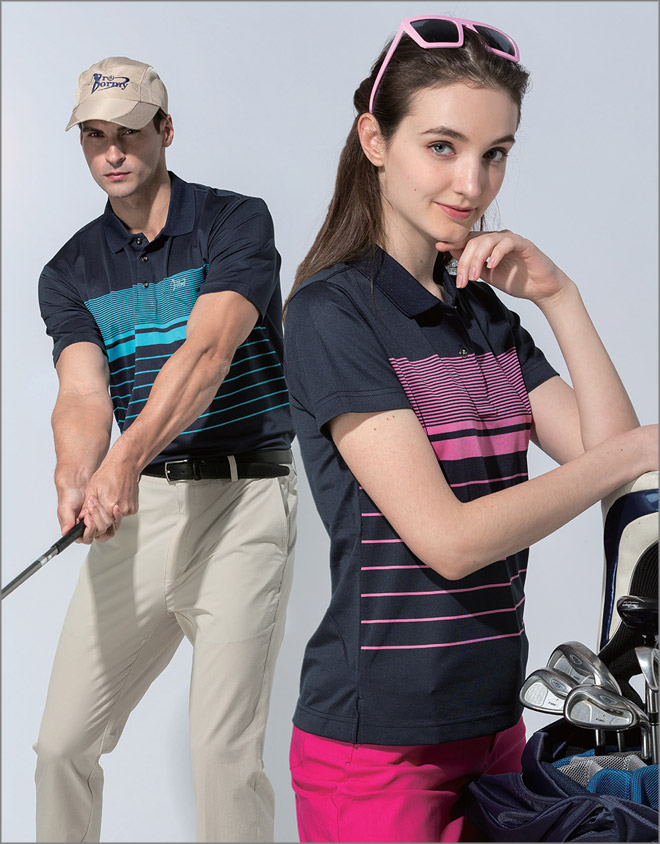 條紋POLO衫