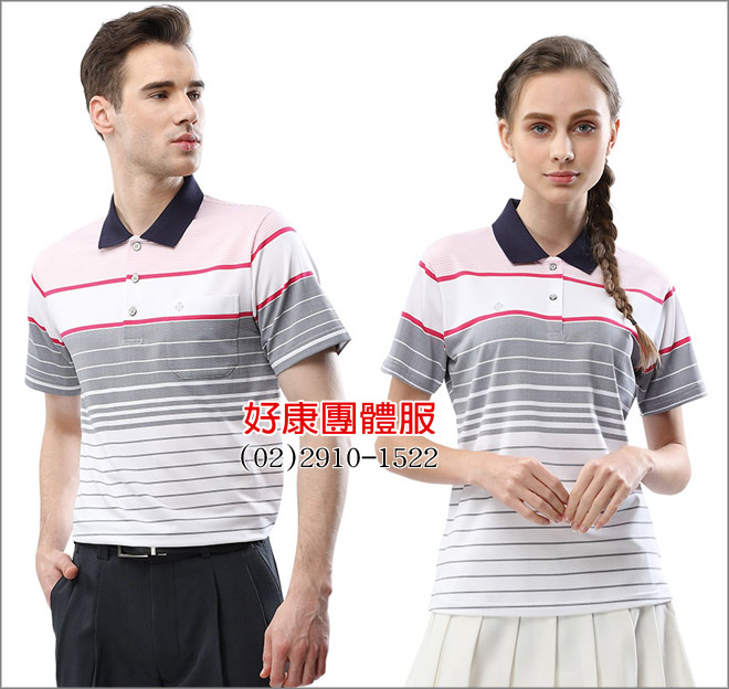 條紋POLO衫